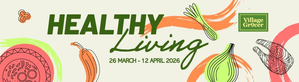 Village Grocer Healthy Living Fair 2026 promotional banner